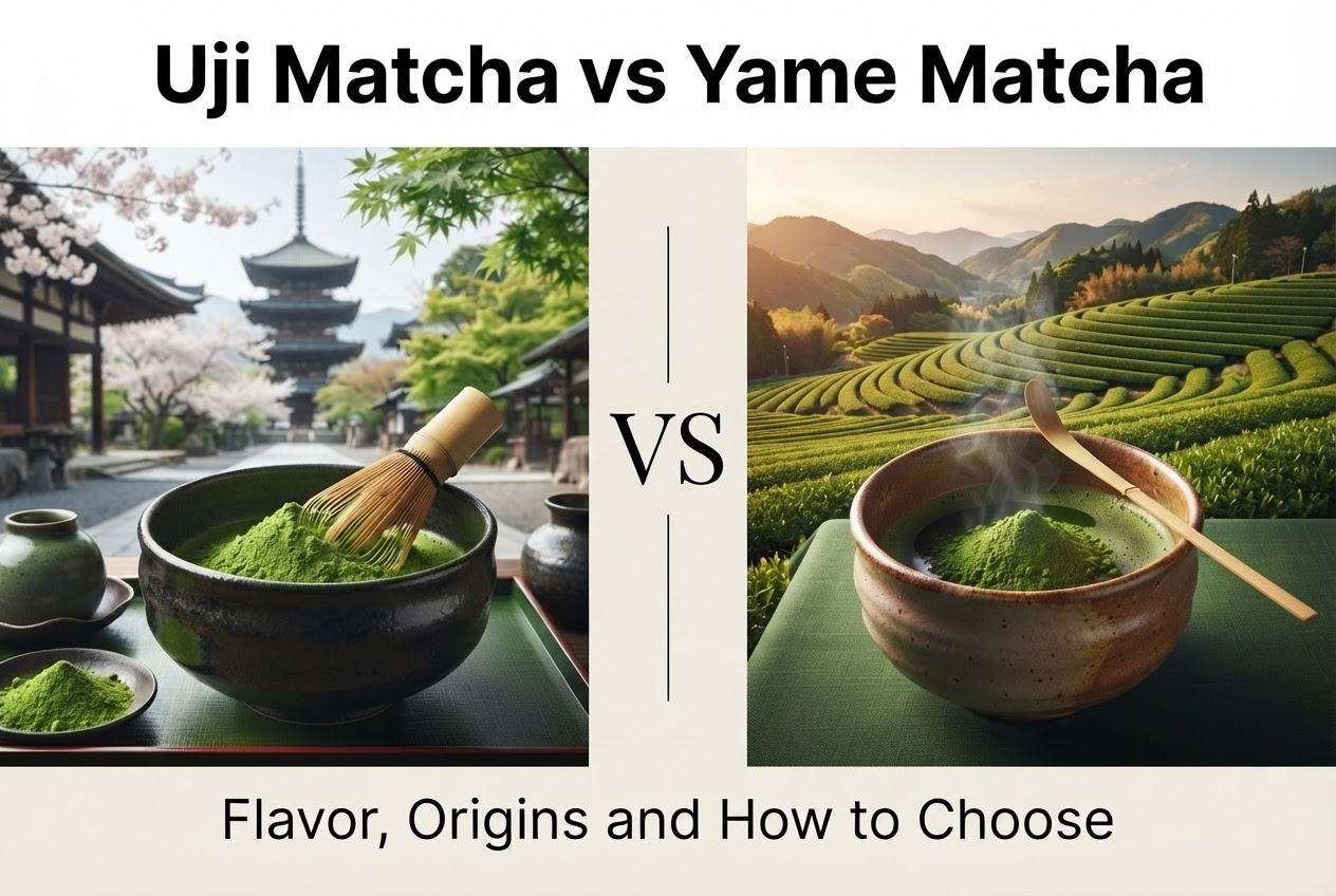 Uji Matcha vs Yame Matcha: Flavor, Origins and How to Choose