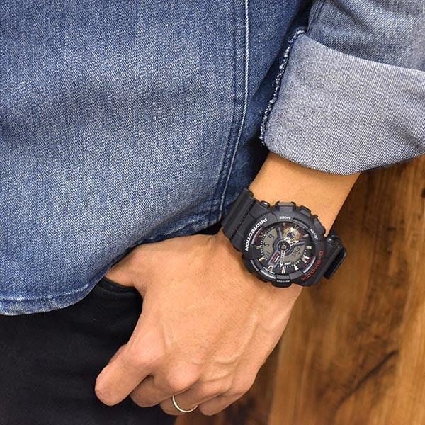 CASIO G-SHOCK GA-110-1AJF Men's Watch Black Ana-Digi Basic