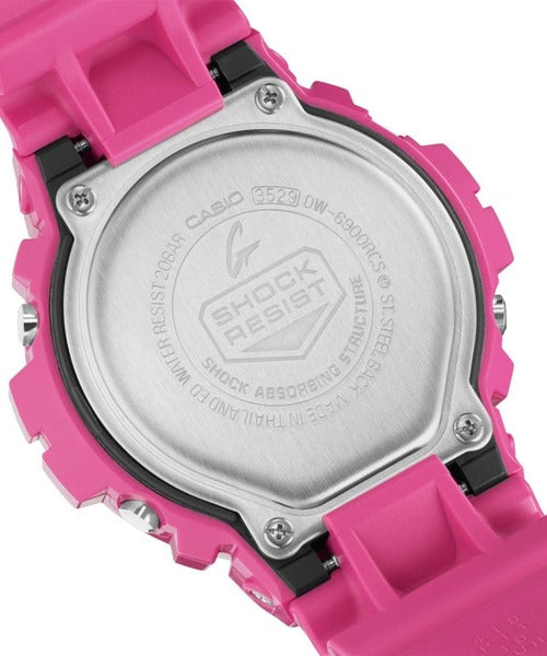 CASIO G-SHOCK DIGITAL 6900 SERIES DW-6900RCS-4JF Crazy Colors 2024 Pink JDM Men's Watch