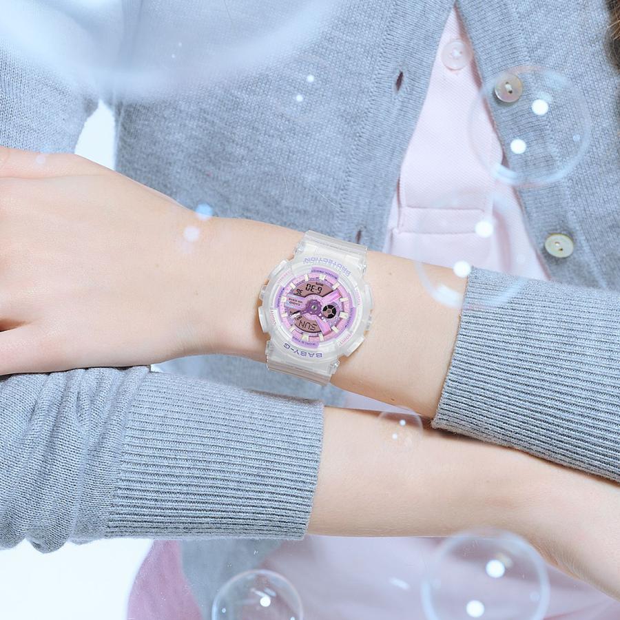 CASIO BABY-G Prism Dreamy Color purple BA-110PS-7AJF Women's Watch