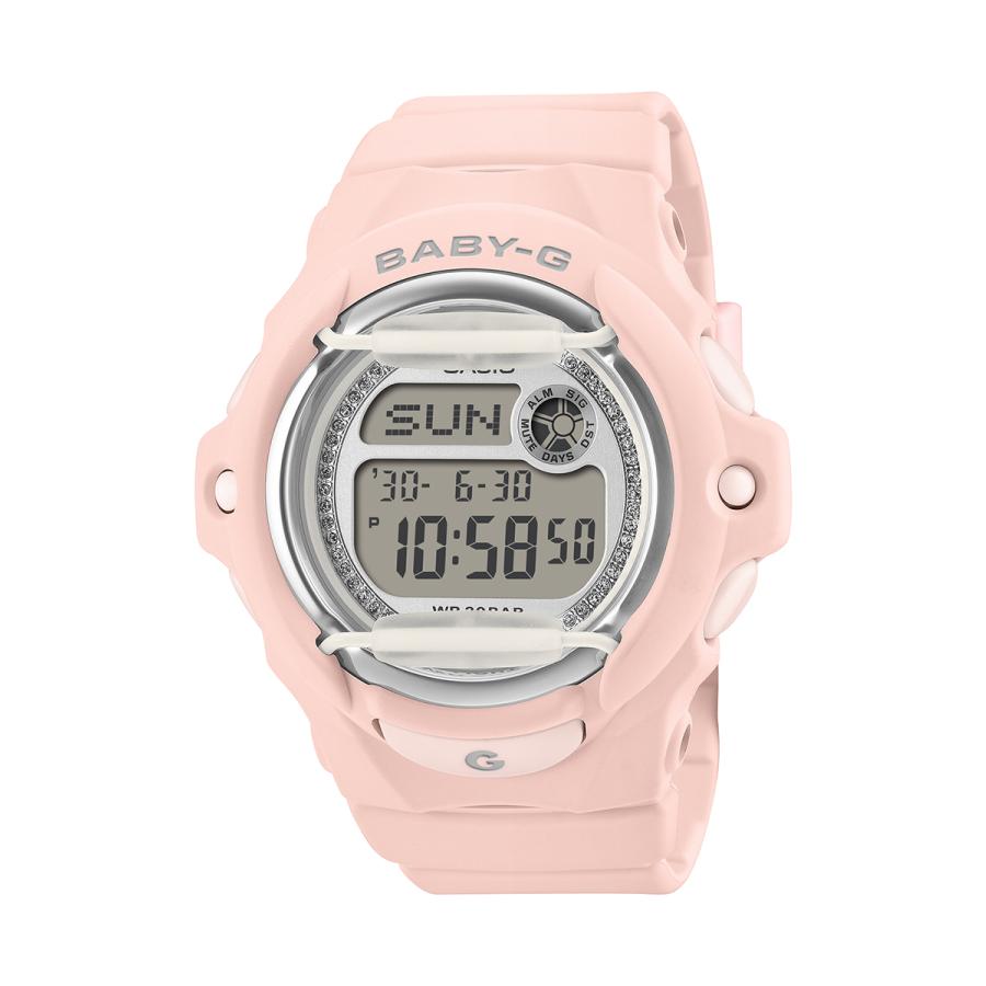 CASIO BABY-G BG-169KB-4JF JDM Glitter Dial Pink Front Protector Digital Ladies Watch