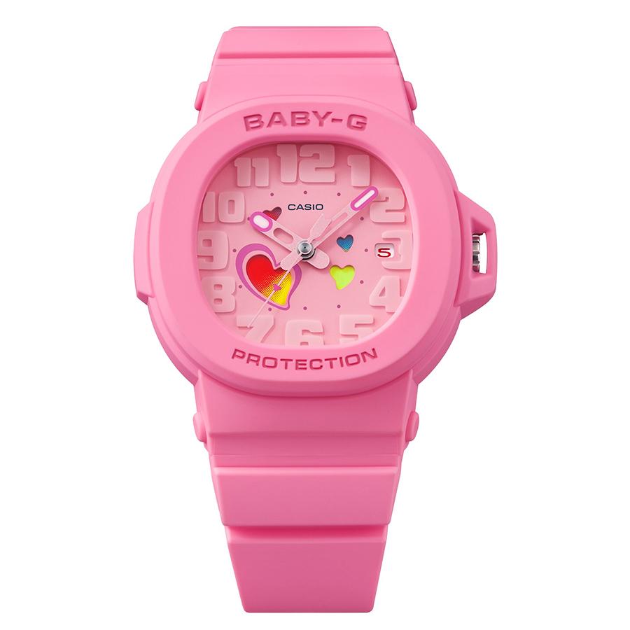 CASIO BABY-G BGA-10-4AJF JDM Playful Hearts Series Swing Heart Dial Pink Analog Women's Watch
