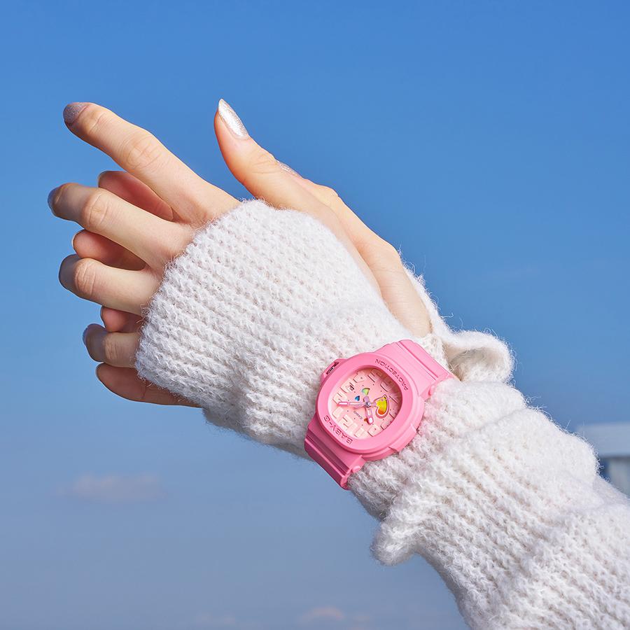 CASIO BABY-G BGA-10-4AJF JDM Playful Hearts Series Swing Heart Dial Pink Analog Women's Watch