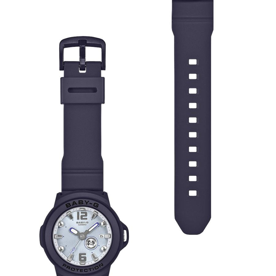 CASIO BABY-G BGA-2800-2A2JF Navy Radio Solar Analog Digital JDM Women's Watch