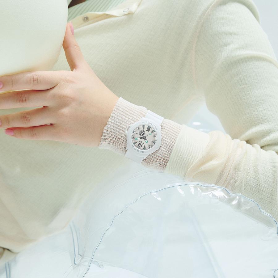 CASIO BABY-G+PLUS BGA-15K-7AJR White Holder Set JDM Women's Watch