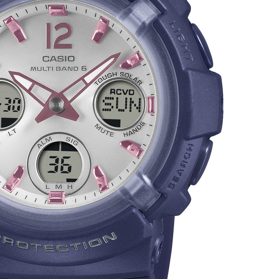CASIO BABY-G BGA-2800-2A2JF Navy Radio Solar Analog Digital JDM Women's Watch