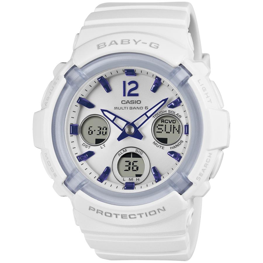 CASIO BABY-G BGA-2800-7A3JF White Radio Solar Analog Digital JDM Women's Watch