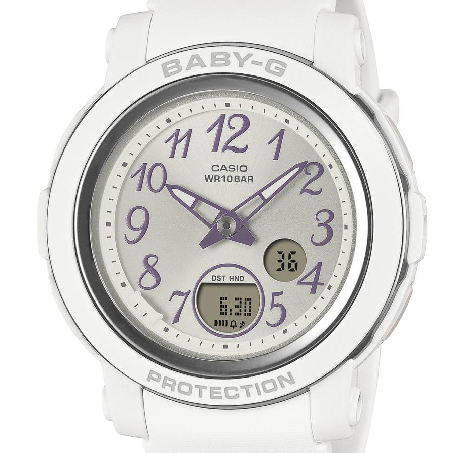 CASIO BABY-G BGA-290SA-7AJF JDM White Arabic Ana-Digi Women's Watch