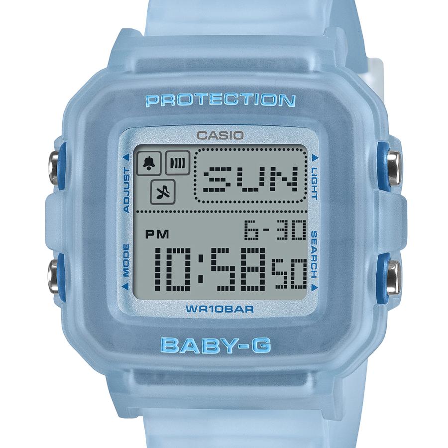 CASIO BABY-G+PLUS BGD-10KG-2JR JDM Retro Jelly Blue 2-Way Women's Watch