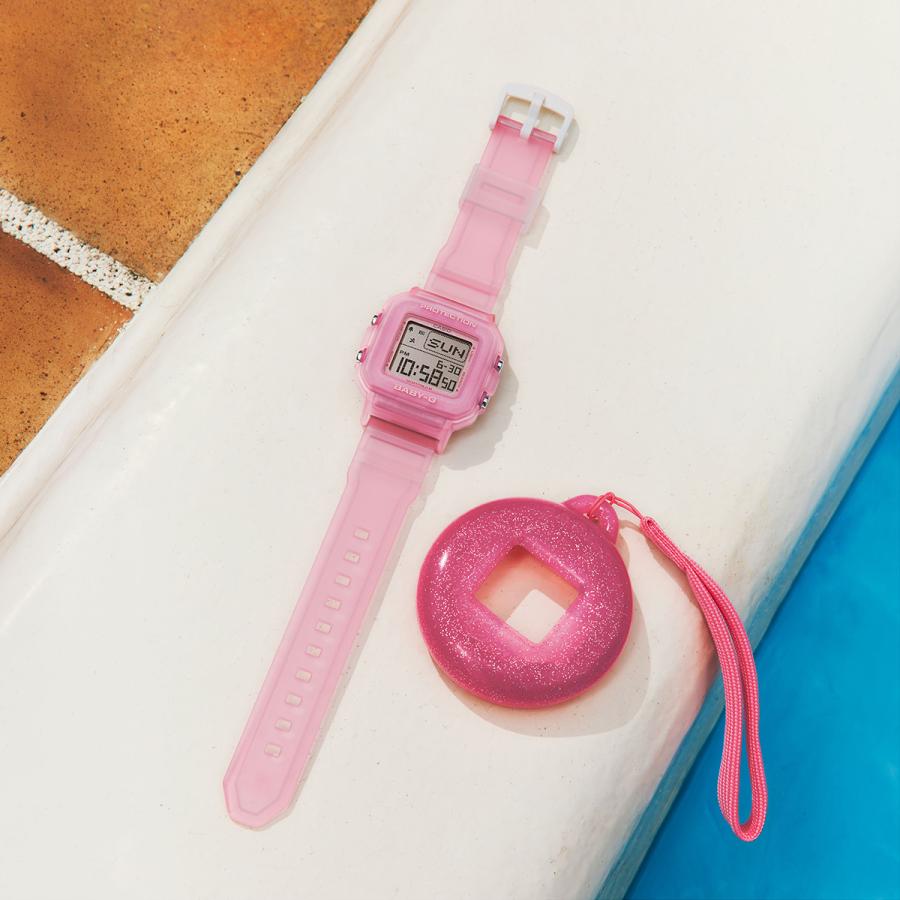 CASIO BABY-G+PLUS BGD-10KG-4JR JDM Retro Jelly Pink 2-Way Women's Watch