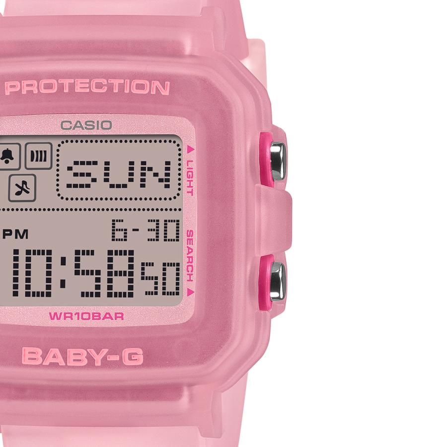 CASIO BABY-G+PLUS BGD-10KG-4JR JDM Retro Jelly Pink 2-Way Women's Watch