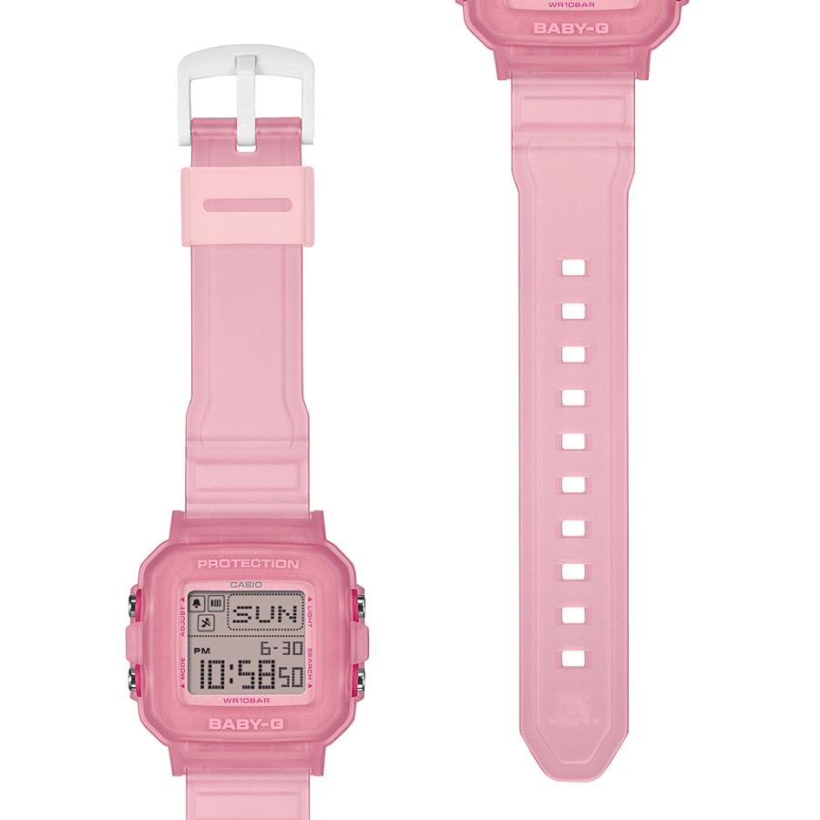 CASIO BABY-G+PLUS BGD-10KG-4JR JDM Retro Jelly Pink 2-Way Women's Watch