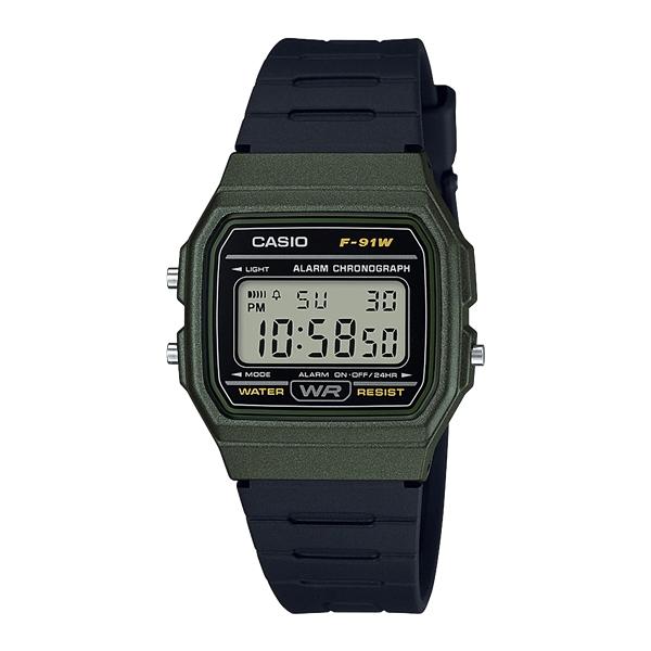 CASIO Standard Watch Collection F-91WM-3AJH