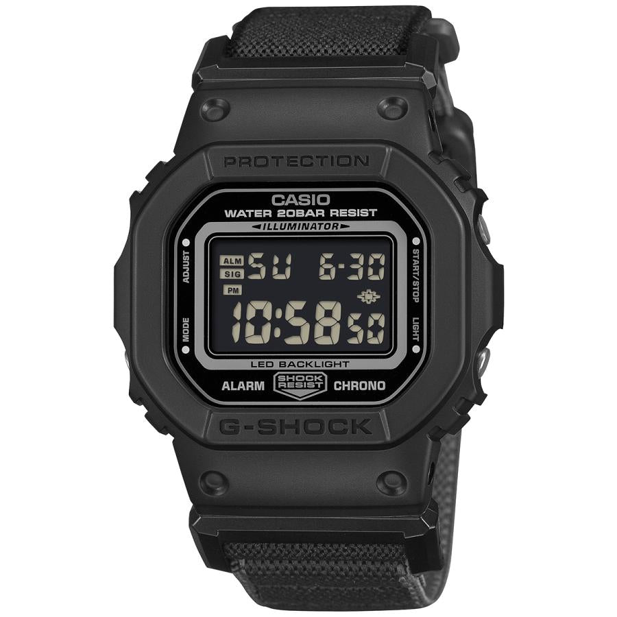 CASIO G-SHOCK FIDLOCK Magnetic Cross Band DW-5600MNC-1JF Men's Watch with Inverted LCD Display Pre-order March 13th Release