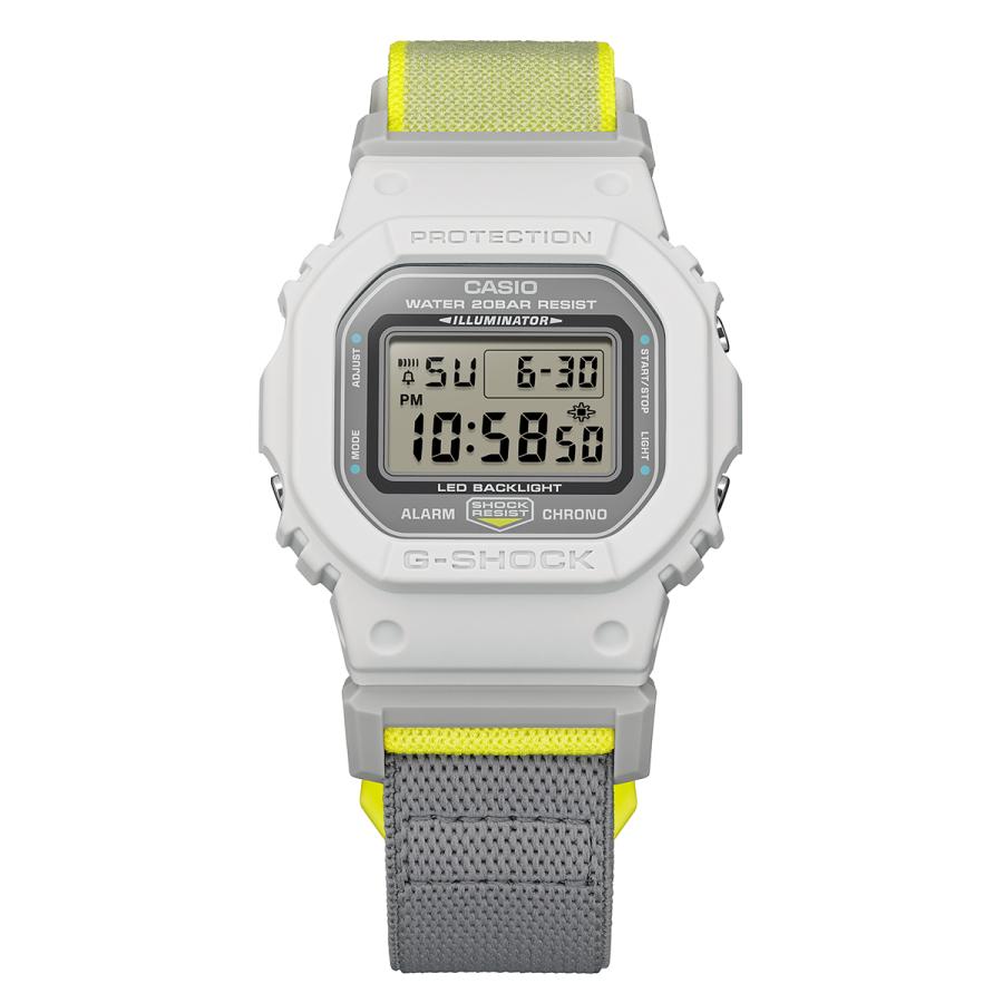 CASIO G-SHOCK FIDLOCK Magnetic Cross Band DW-5600MNC-7A8JF Men's Watch with Inverted LCD Display Pre-order March 13th Release