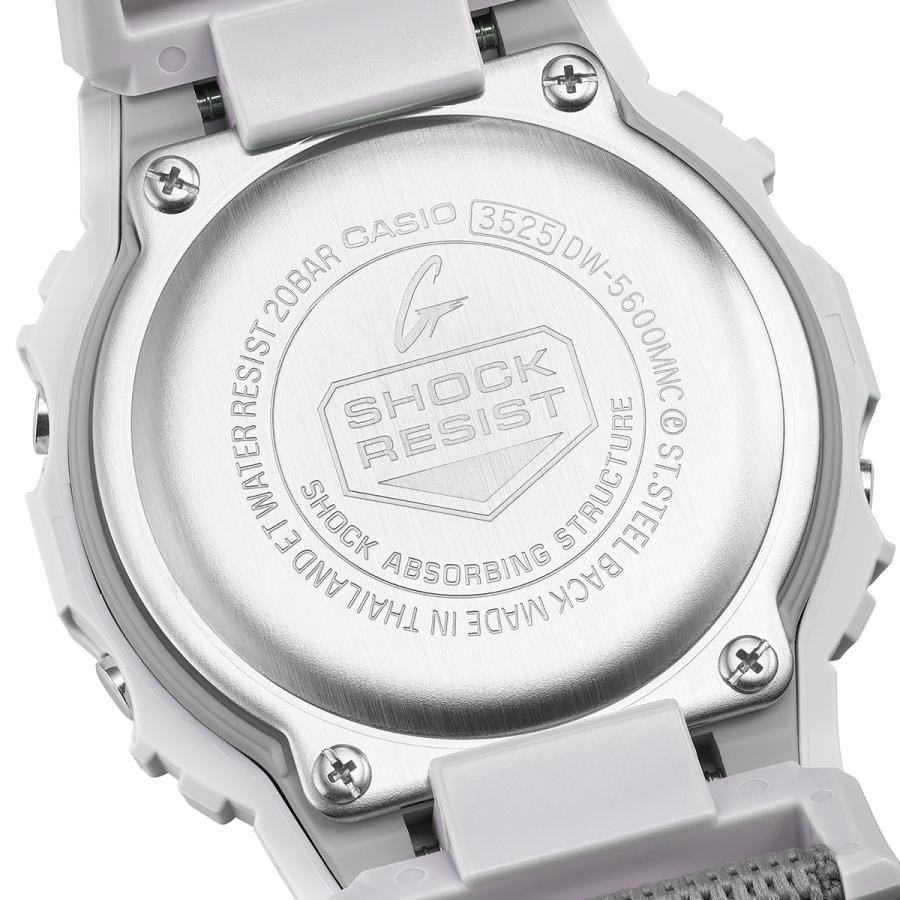CASIO G-SHOCK FIDLOCK Magnetic Cross Band DW-5600MNC-7A8JF Men's Watch with Inverted LCD Display Pre-order March 13th Release