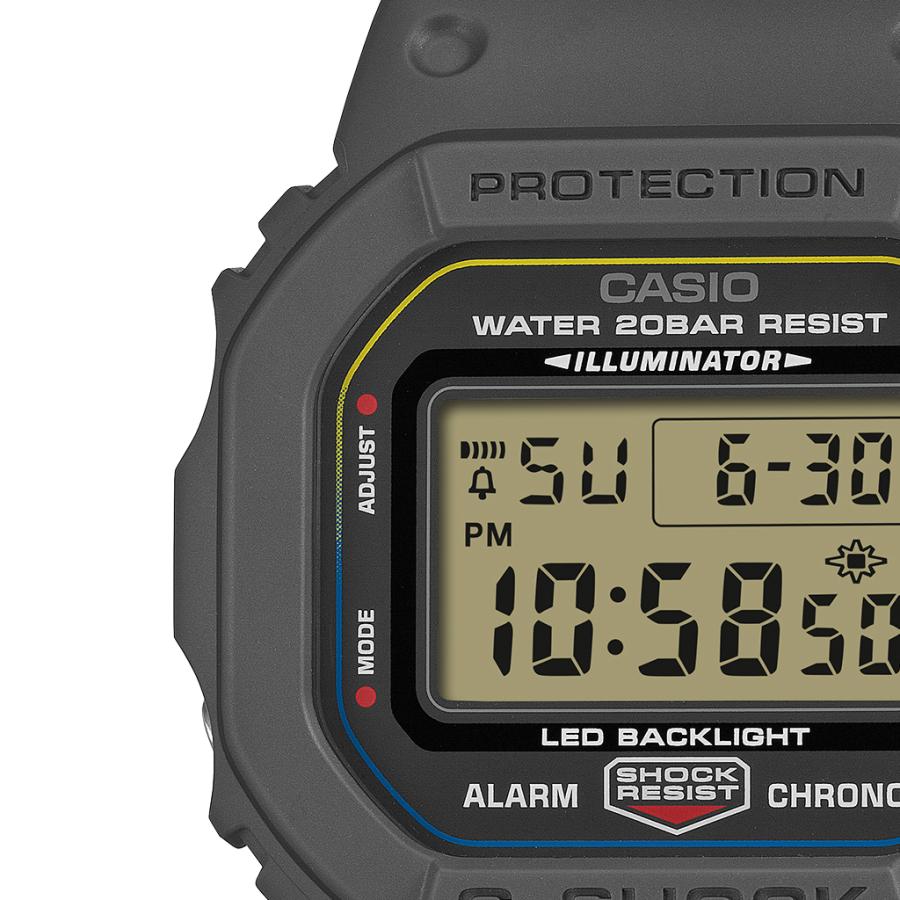 CASIO G-SHOCK FIDLOCK Magnetic Cross Band DW-5600MNC-8A2JF Men's Watch with Inverted LCD Display Pre-order March 13th Release