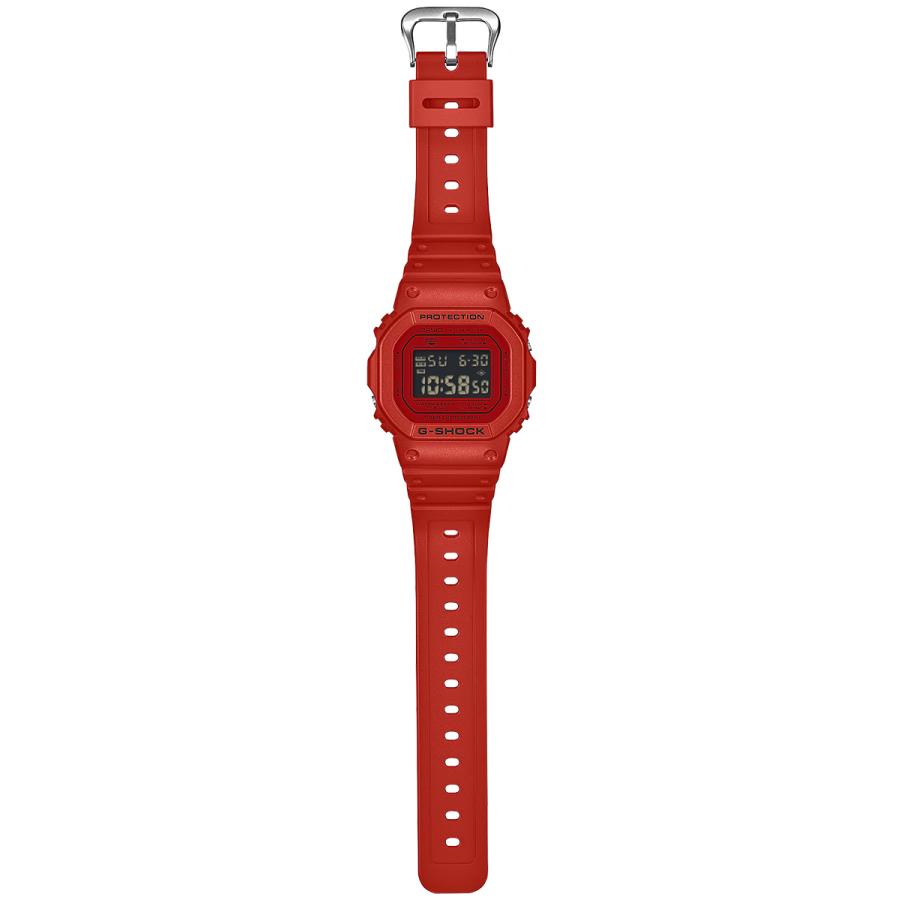 CASIO G-SHOCK DW-5600RRB-4JF Iconic Styles Red Black JDM Digital Square Men's Watch