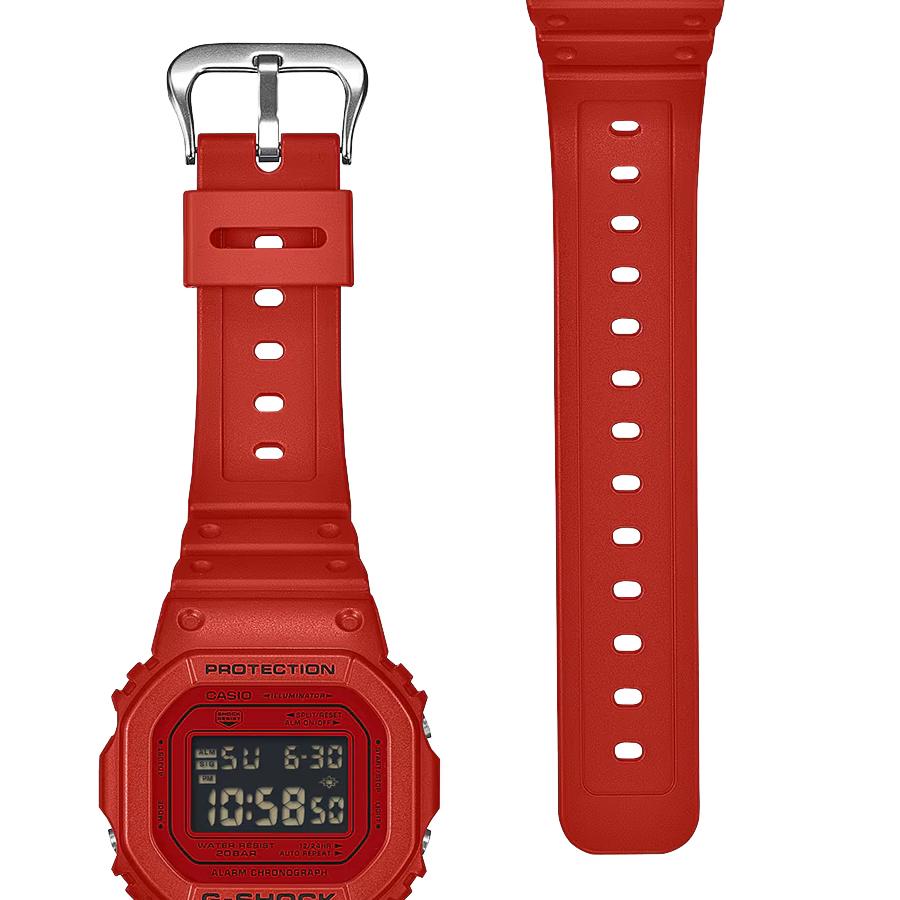 CASIO G-SHOCK DW-5600RRB-4JF Iconic Styles Red Black JDM Digital Square Men's Watch