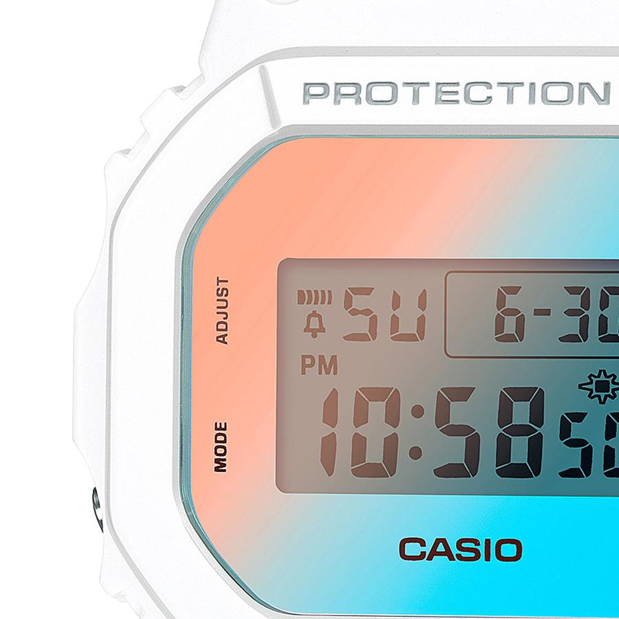 CASIO G-SHOCK DW-5600TL-7JF Beach Time Lapse White JDM Digital Square Men's Watch