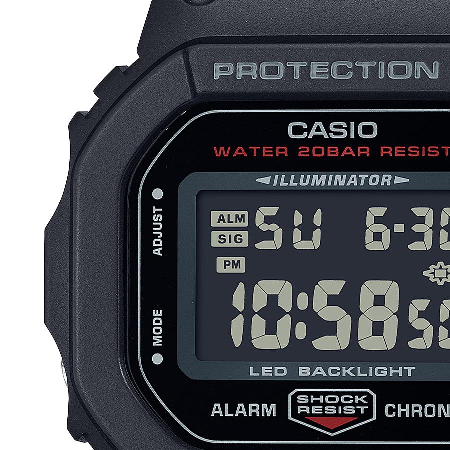 CASIO G-SHOCK DIGITAL 5600 SERIES DW-5600UHR-1JF Black Red JDM Men's Watch