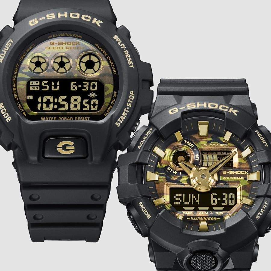 CASIO G-SHOCK DW-6900CF-1JF JDM Bold Camo Camouflage Dial Black Digital Men's Watch