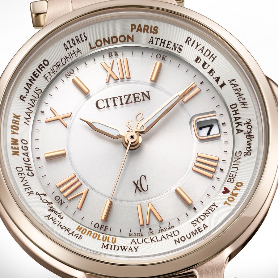 CITIZEN xC EC1017-58A Sakura Color JDM Radio Solar Women's Watch