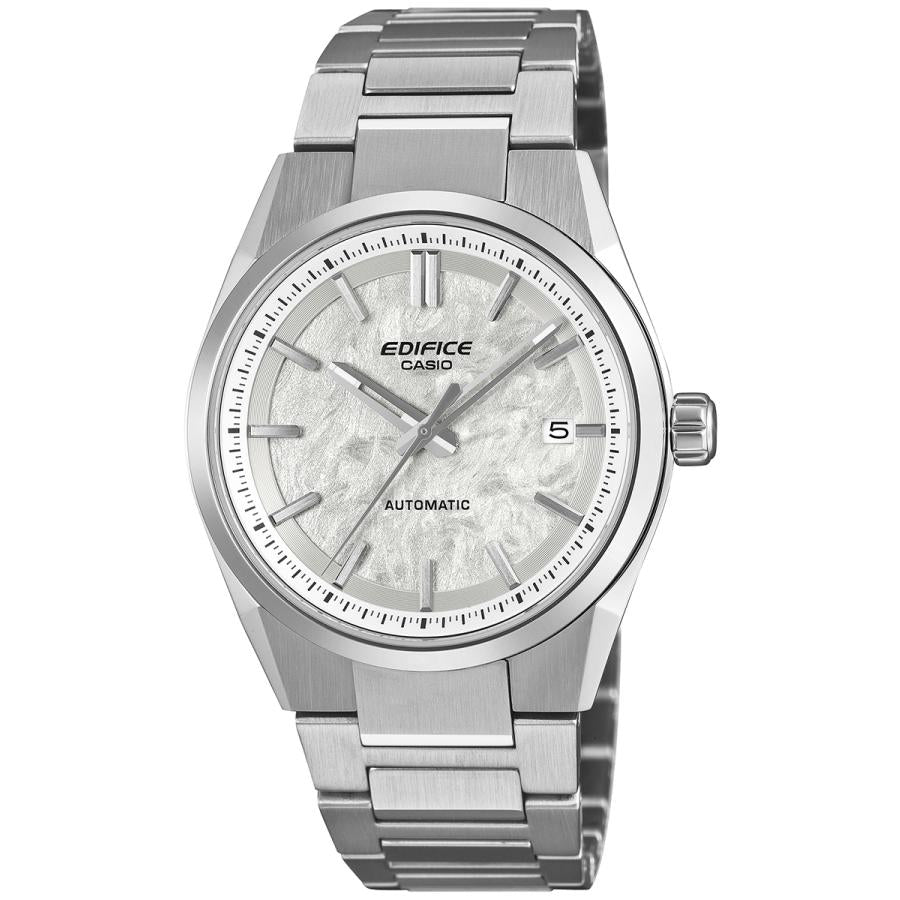 CASIO EDIFICE EFK-110D-7AJF White Textured Dial Automatic JDM Men's Watch