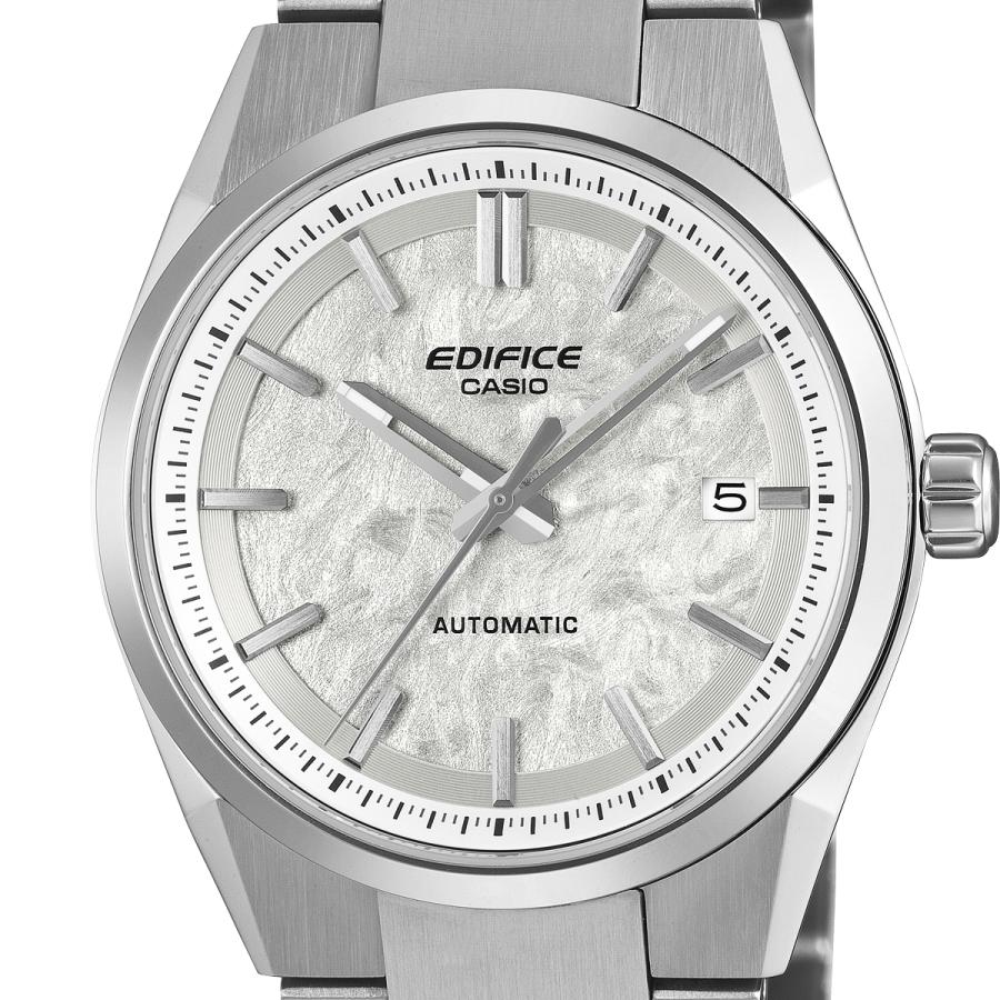 CASIO EDIFICE EFK-110D-7AJF White Textured Dial Automatic JDM Men's Watch