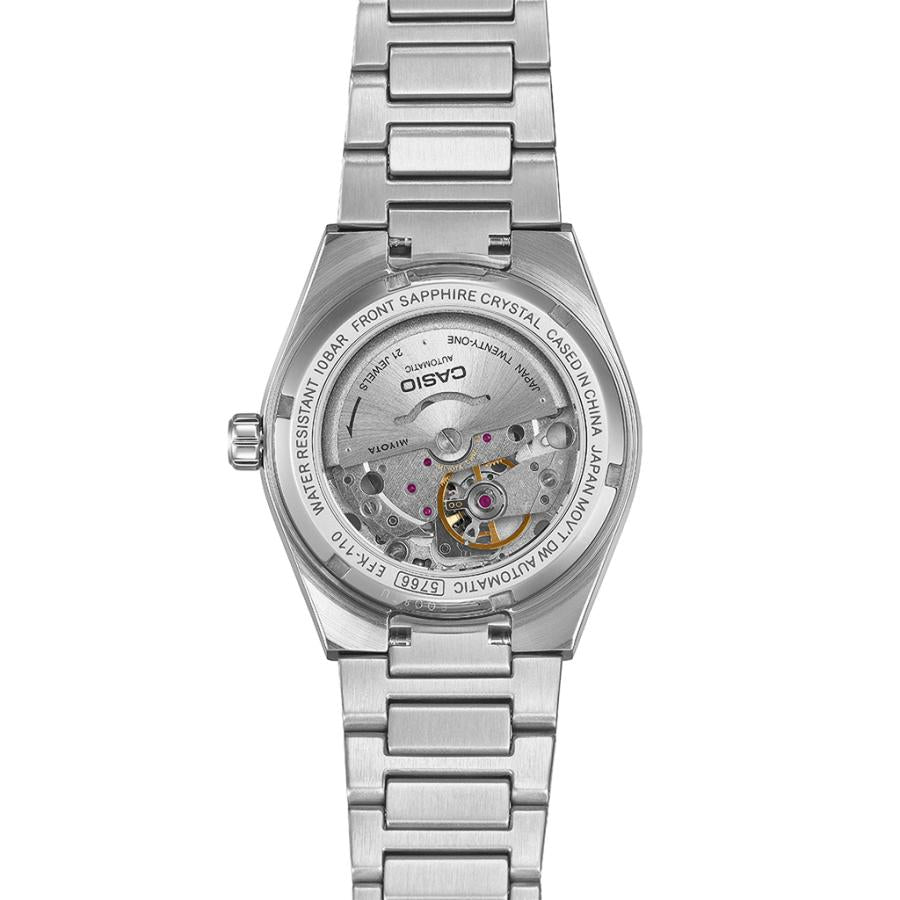 CASIO EDIFICE EFK-110D-7AJF White Textured Dial Automatic JDM Men's Watch