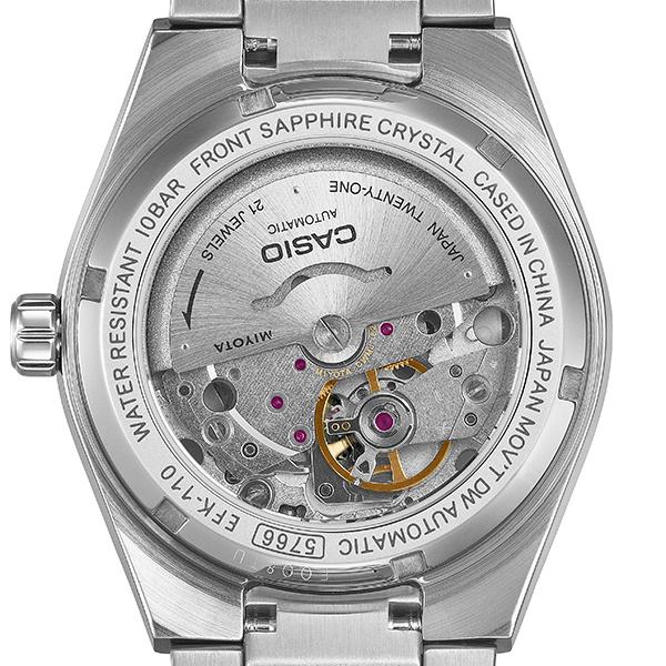 CASIO EDIFICE EFK-110D-7AJF White Textured Dial Automatic JDM Men's Watch