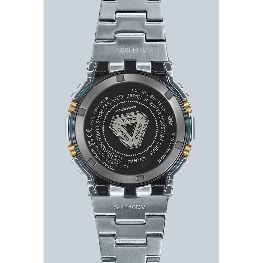 CASIO G-SHOCK GMW-B5000SS-2JR FULL METAL 5000 SERIES CASIO WATCH 50TH ANNIVERSARY Tough Solar Bluetooth JDM Men’s Watch