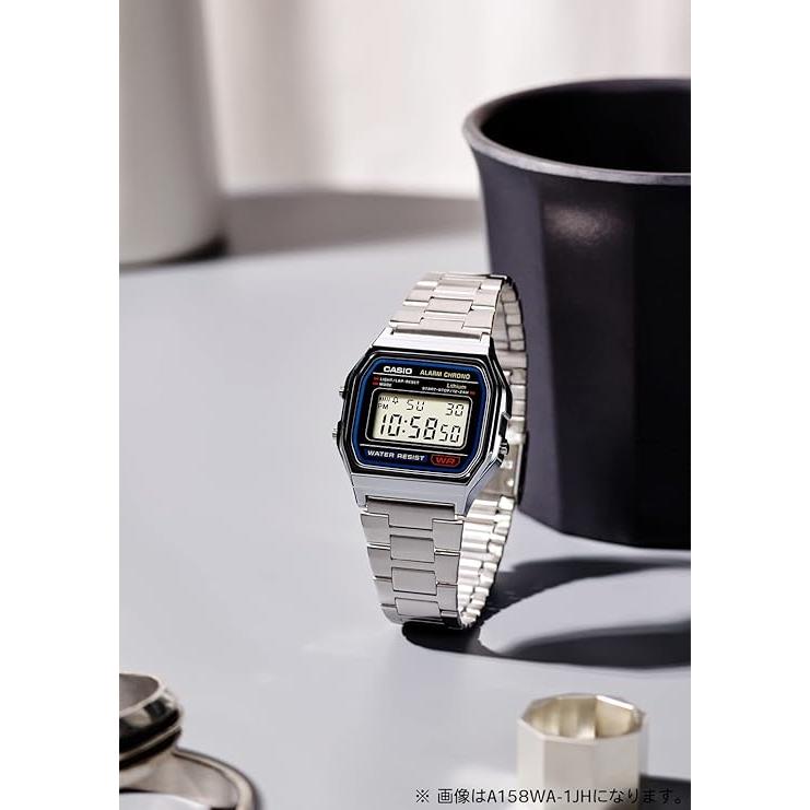CASIO Collection STANDARD A168WA-1A2WJR Silver Digital EL Backlight JDM Unisex Watch