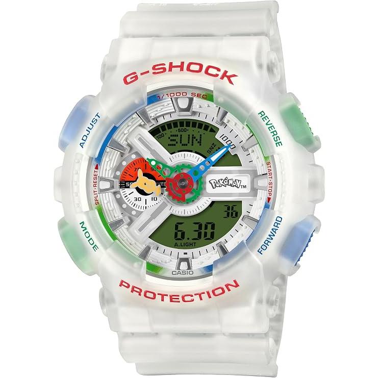 CASIO G-SHOCK GA-110PKM-7AJR JDM Pokémon 30th Anniversary Collaboration White Men's Watch
