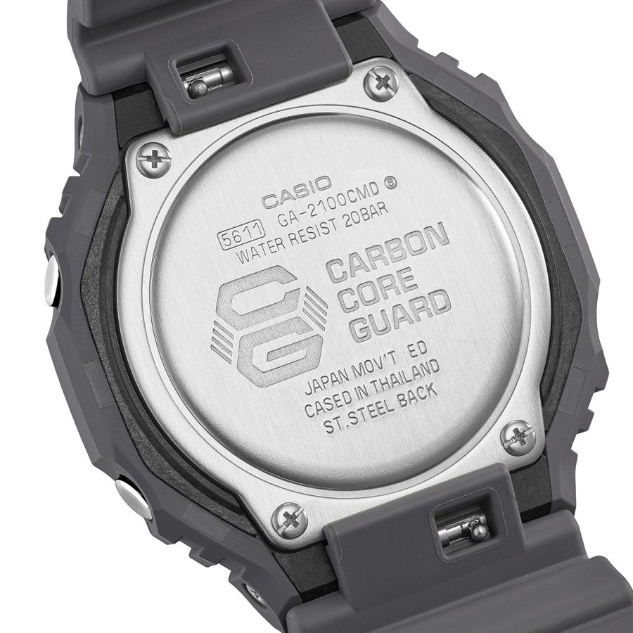 CASIO G-SHOCK GA-2100CMD-8AJF JDM Carbon Core Guard Gray Analog Digital Men's Watch