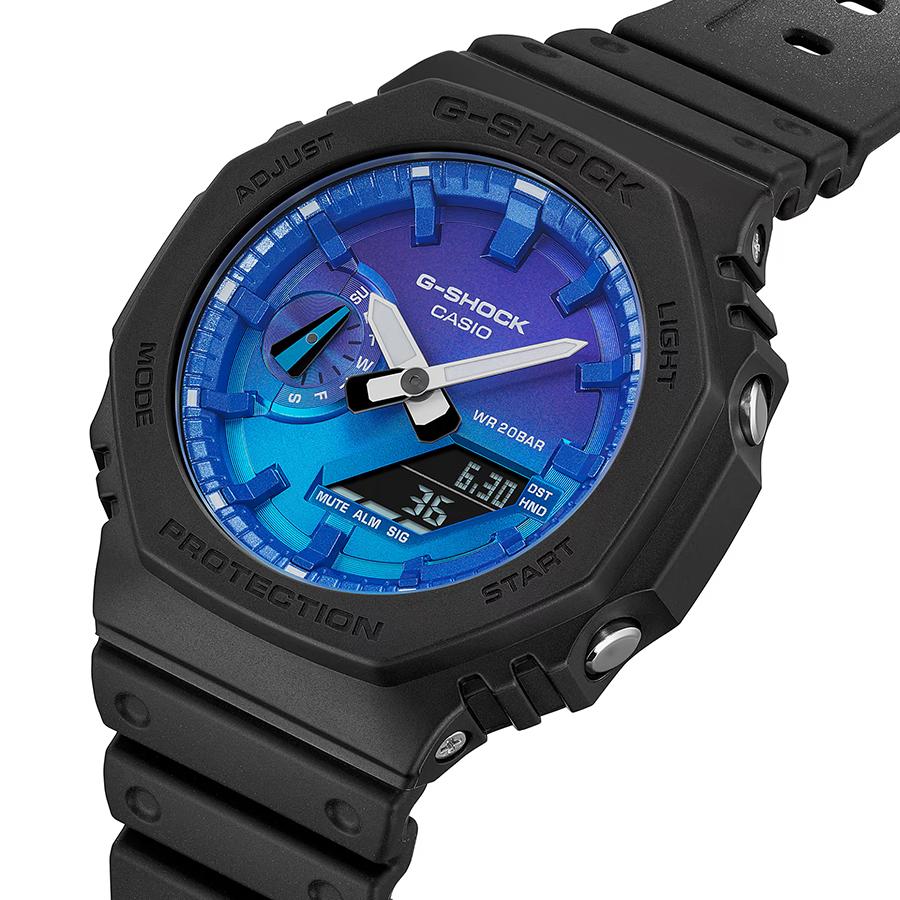 CASIO G-SHOCK GA-2100FL-1AJF JDM Carbon Core Guard Black Analog Digital Men's Watch