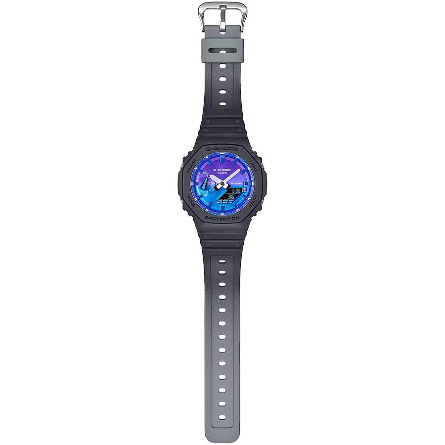 CASIO G-SHOCK GA-2100FL-1AJF JDM Carbon Core Guard Black Analog Digital Men's Watch