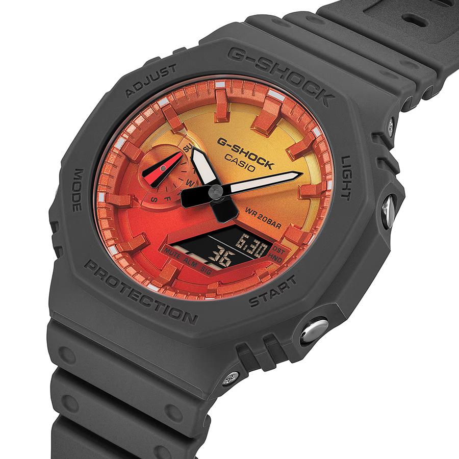 CASIO G-SHOCK GA-2100FL-1AJF JDM Carbon Core Guard Black Analog Digital Men's Watch