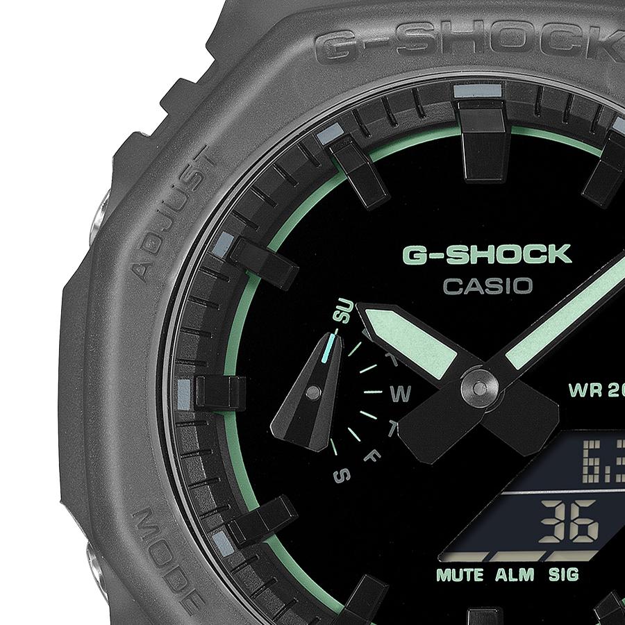 CASIO G-SHOCK GA-2100K-1AJF JDM Carbon Core Guard Black Analog Digital Men's Watch