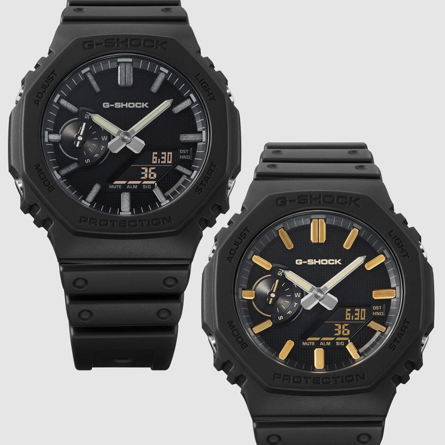 CASIO G-SHOCK GA-2100LXB-1A9JF JDM LUXE BLACK Black Gold Octagon Analog-Digital Negative Display Men's Watch