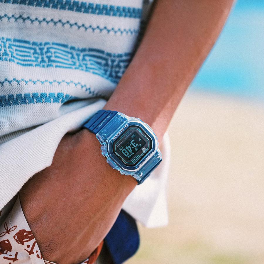 CASIO G-SHOCK G-LIDE GBX-H5600-2JR JDM Heart Rate MIP Bluetooth Surf Blue Men's Watch