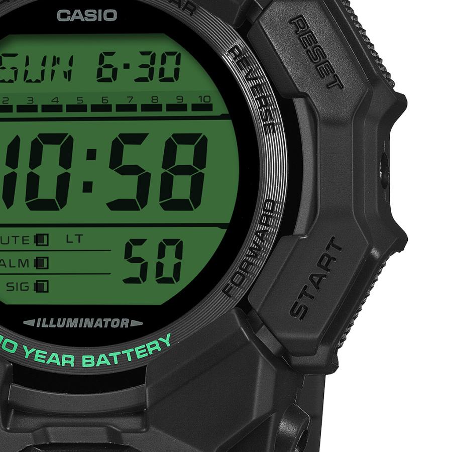CASIO G-SHOCK GD-010BEG-1JF Black Electric Green 10-Year Battery Digital JDM Men's Watch