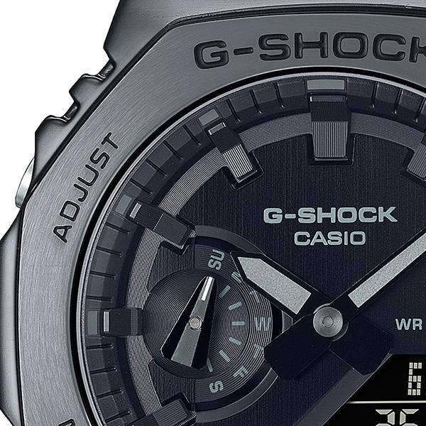 CASIO G-SHOCK GM-2100BB-1AJF JDM Blackout Metal Covered CasiOak Analog-Digital Men's Watch