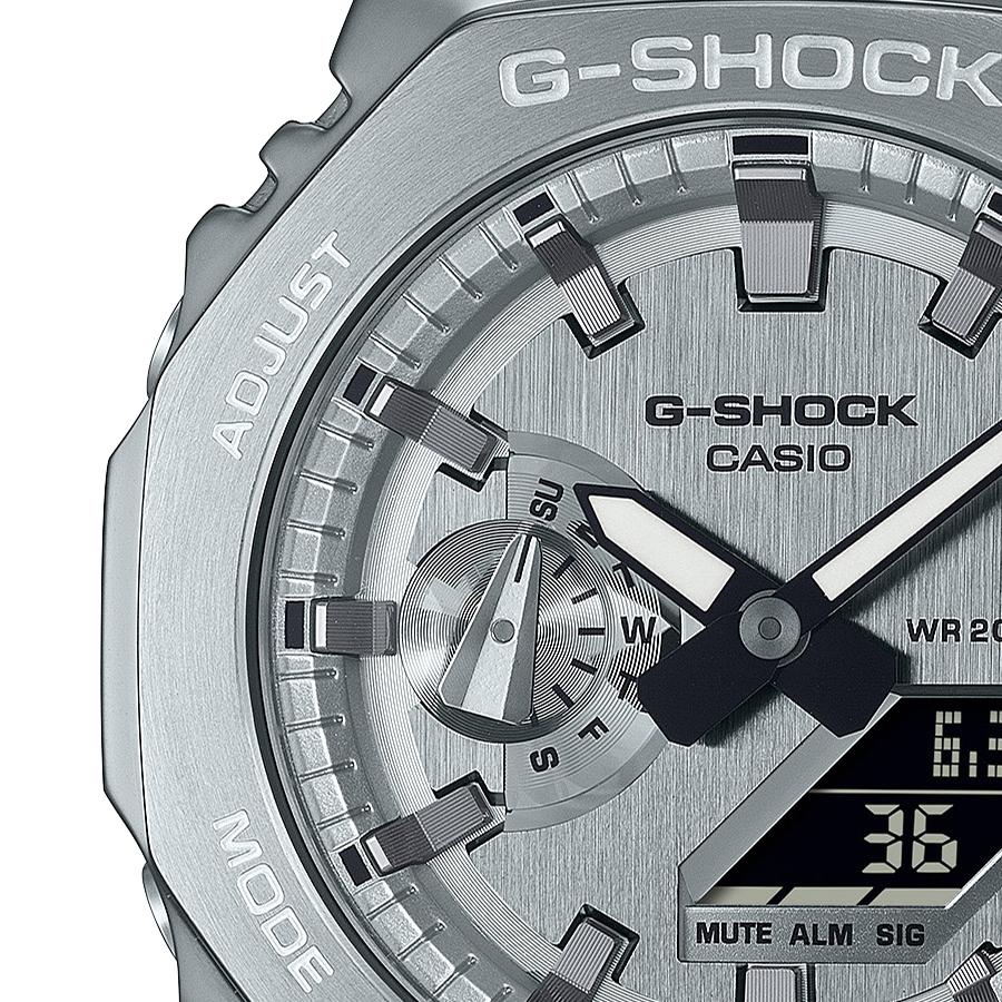 GM-2100YM-8AJF G-SHOCK CASIO Silver Metal Men's Watch