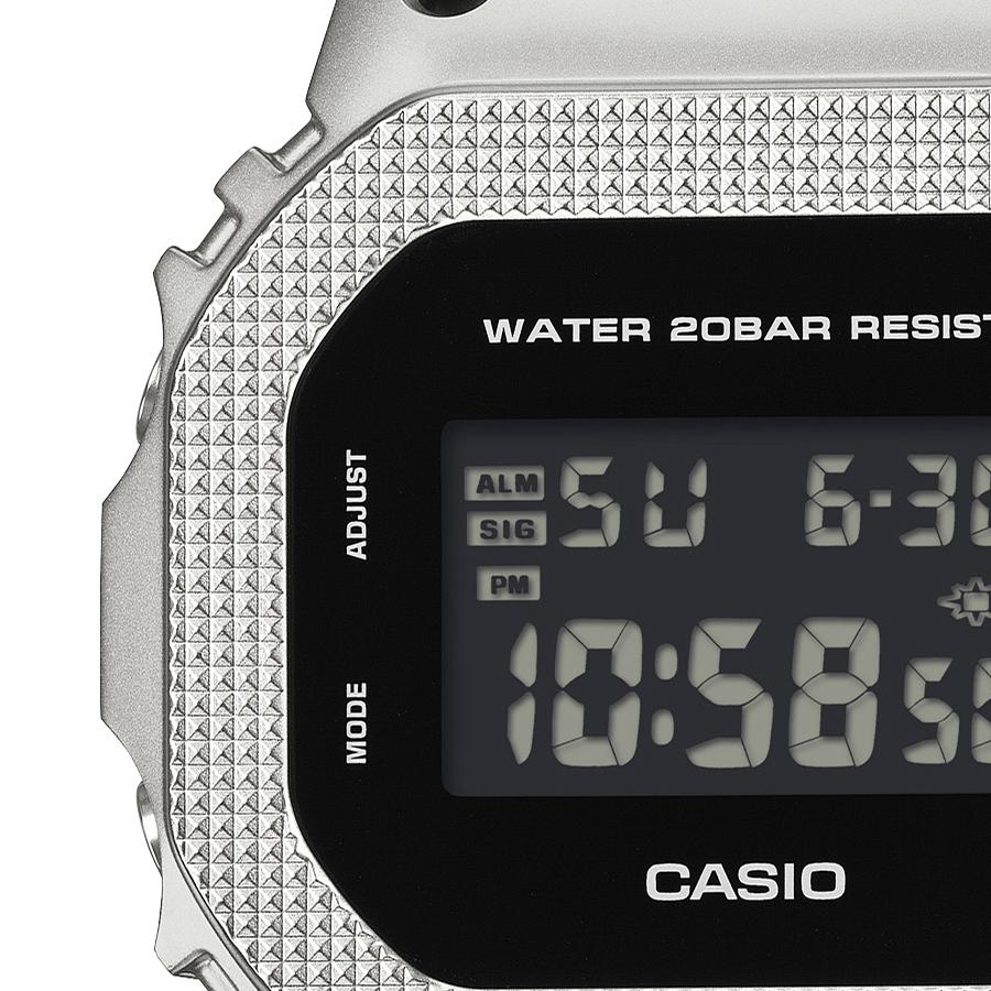 CASIO G-SHOCK GM-5600M-1JF Metal Cover Checkered Pattern 5600 Men's Watch