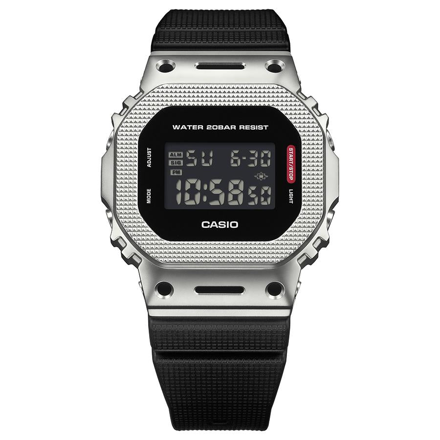 CASIO G-SHOCK GM-5600M-1JF Metal Cover Checkered Pattern 5600 Men's Watch