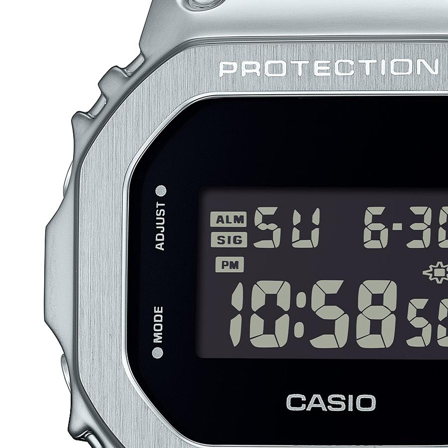 CASIO G-SHOCK GM-5600YM-8JF JDM Fine Metallic Silver Metal-Covered Digital Square Men's Watch