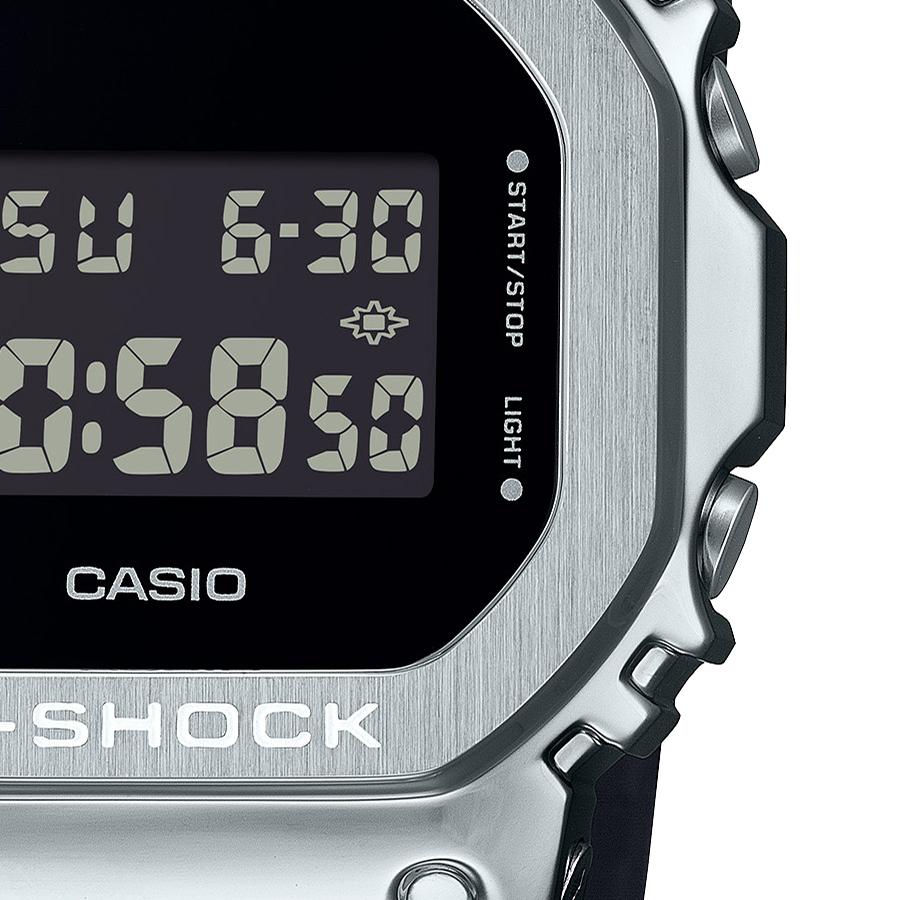 CASIO G-SHOCK GM-5600YM-8JF JDM Fine Metallic Silver Metal-Covered Digital Square Men's Watch