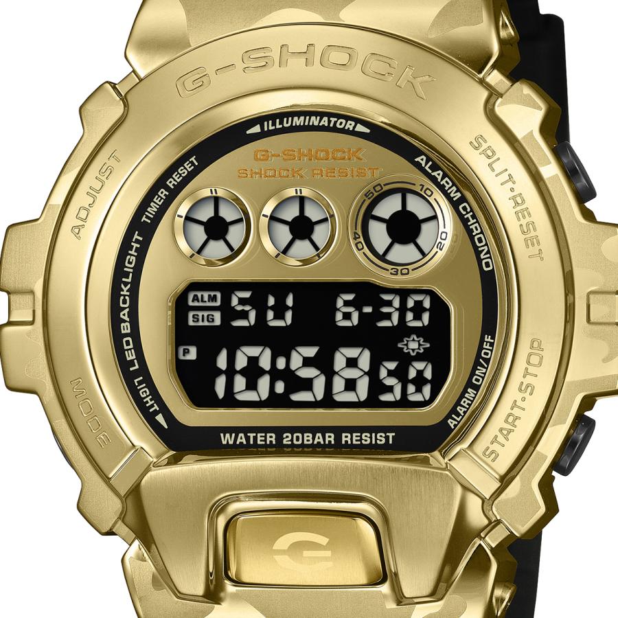 CASIO G-SHOCK GM-6900CMG-3JF JDM BOLD CAMO Gold Metal Covered Digital