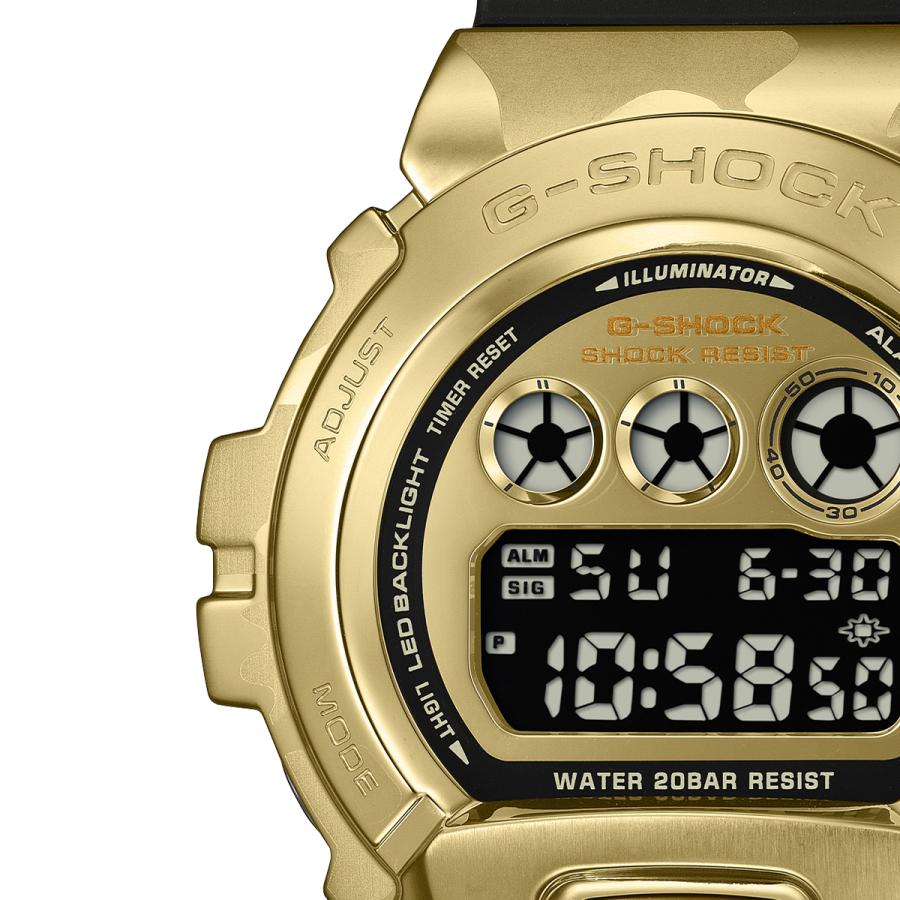 CASIO G-SHOCK GM-6900CMG-3JF JDM BOLD CAMO Gold Metal Covered Digital